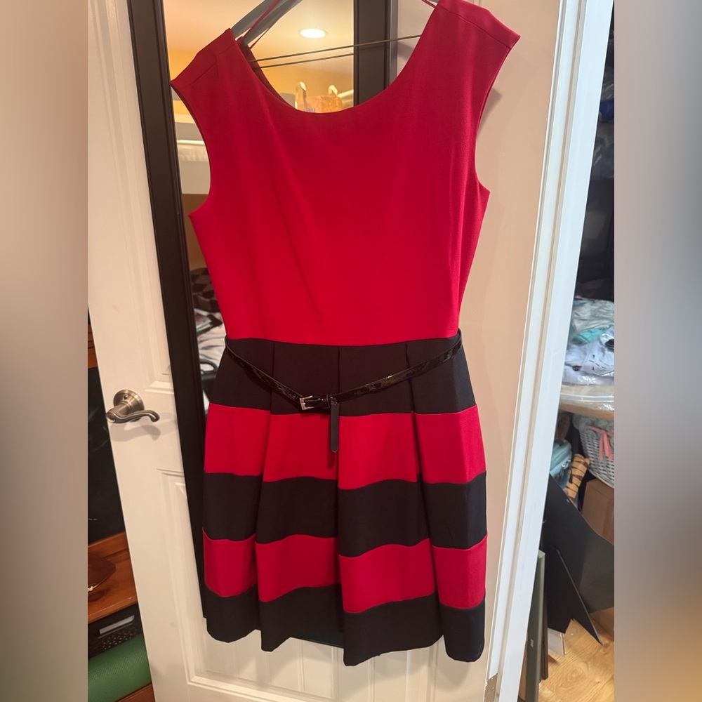 Tiana B. Red Dress